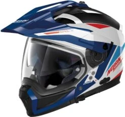 Nolan N70-2 X Stunner Motorhelm -Macnakka Winkel nolan n70 2 x stunner blauw 5d90